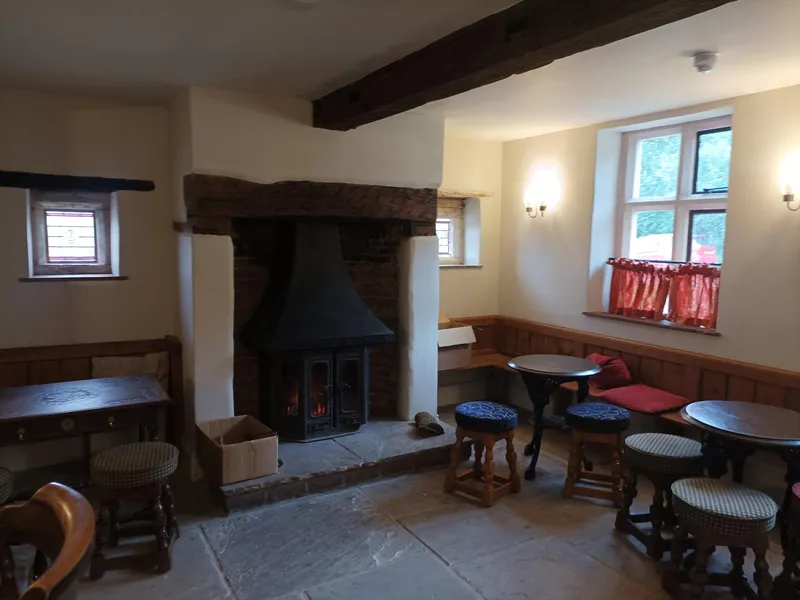 Bath Arms fireplace